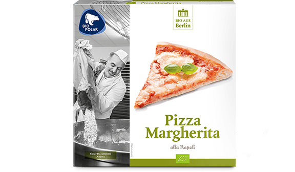 Verpackung Pizza Margherita von BioPolar