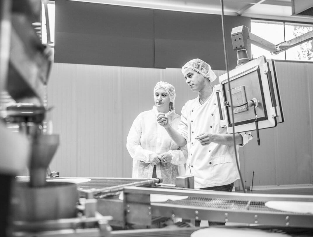 Biopolar zu Besuch in der Produktion