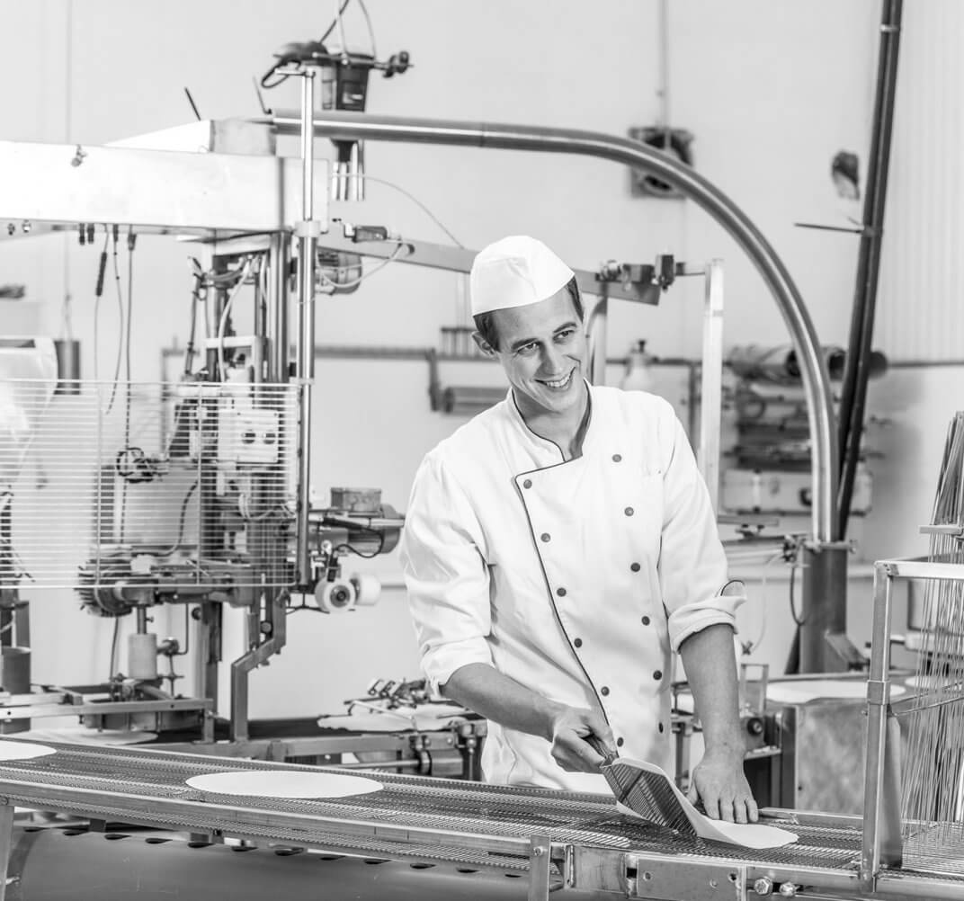 Produktionsleiter Emmanuel