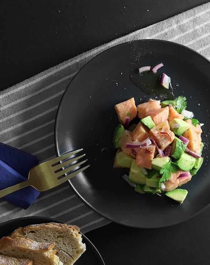 Lachs Ceviche