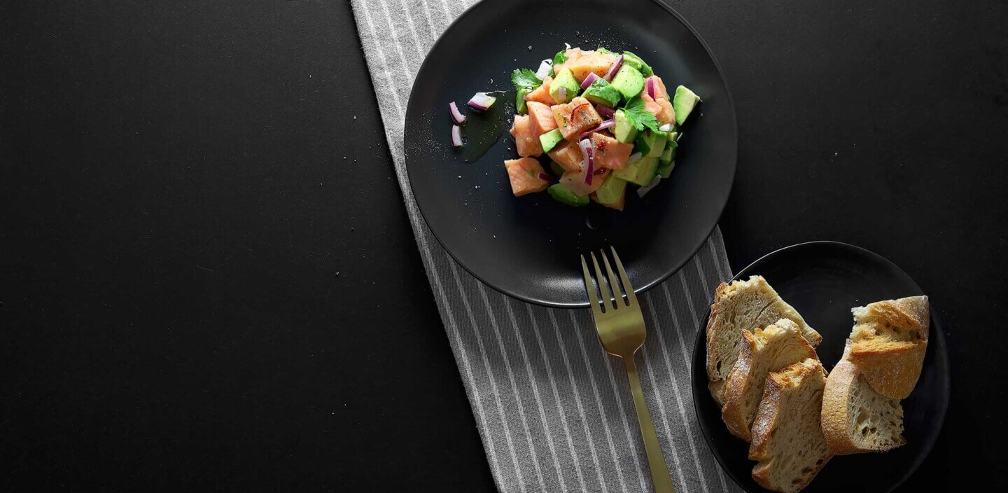 Lachs Ceviche