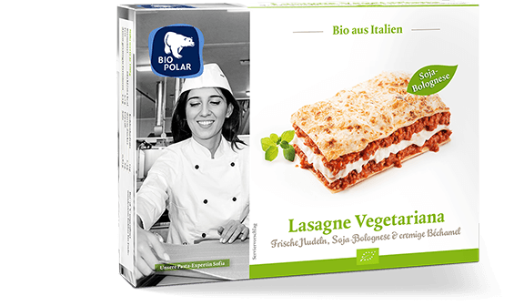 Verpackung Lasagne Vegetariana von BioPolar