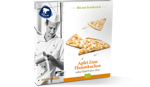 Pizzakarton Flammkuchen Apfel Zimt