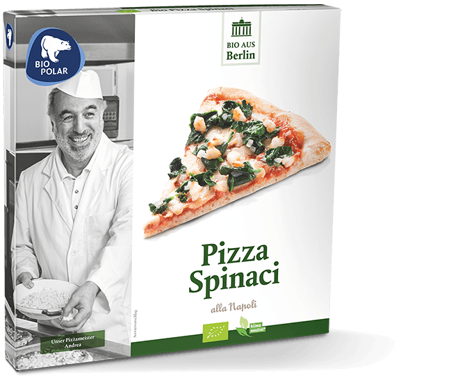 Verpackung Pizza Spinaci